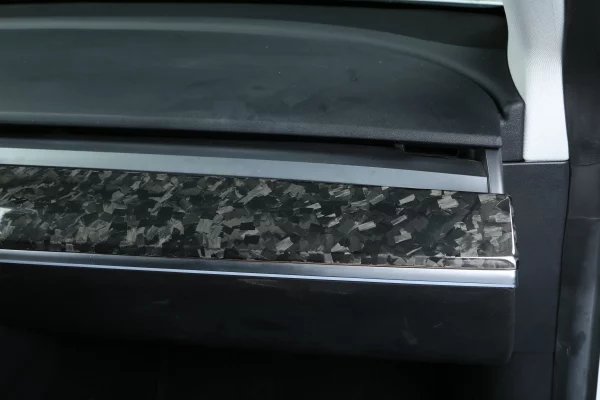 Car Accessories Interior Trims For Tesla Model 3 & Y Dry Carbon Fiber Dashboard Cover – Image 6